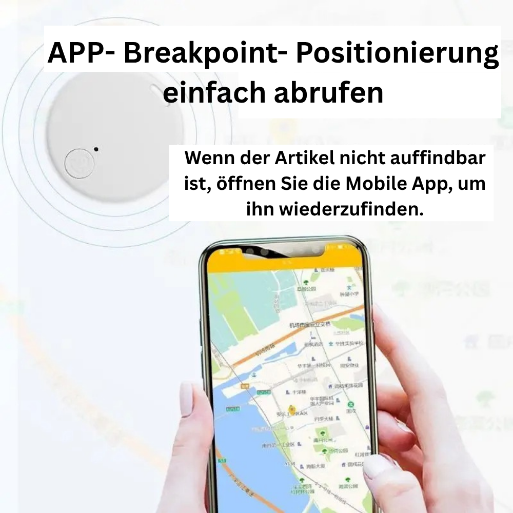 🐾 Mini GPS Locator – Sicher unterwegs mit deinem Vierbeiner