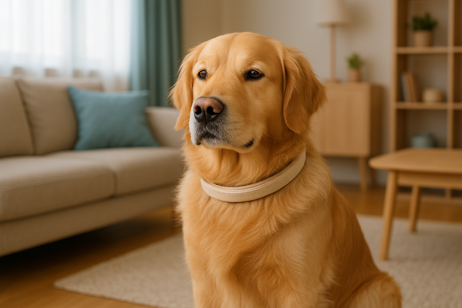Beruhigende Hundehalsbänder mit Pheromonen, entspannenden Düften und Anti-Stress-Technologie für nervöse Hunde