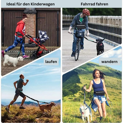 Laufgürtel mit Hundeleine – Für sportliche Spaziergänge mit deinem Vierbeiner!