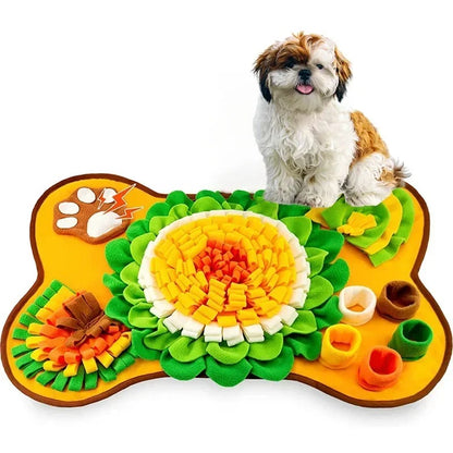 Premium Schnüffelteppich für Hunde - Intelligenzspielzeug & Futterpuzzle für alle Rassen