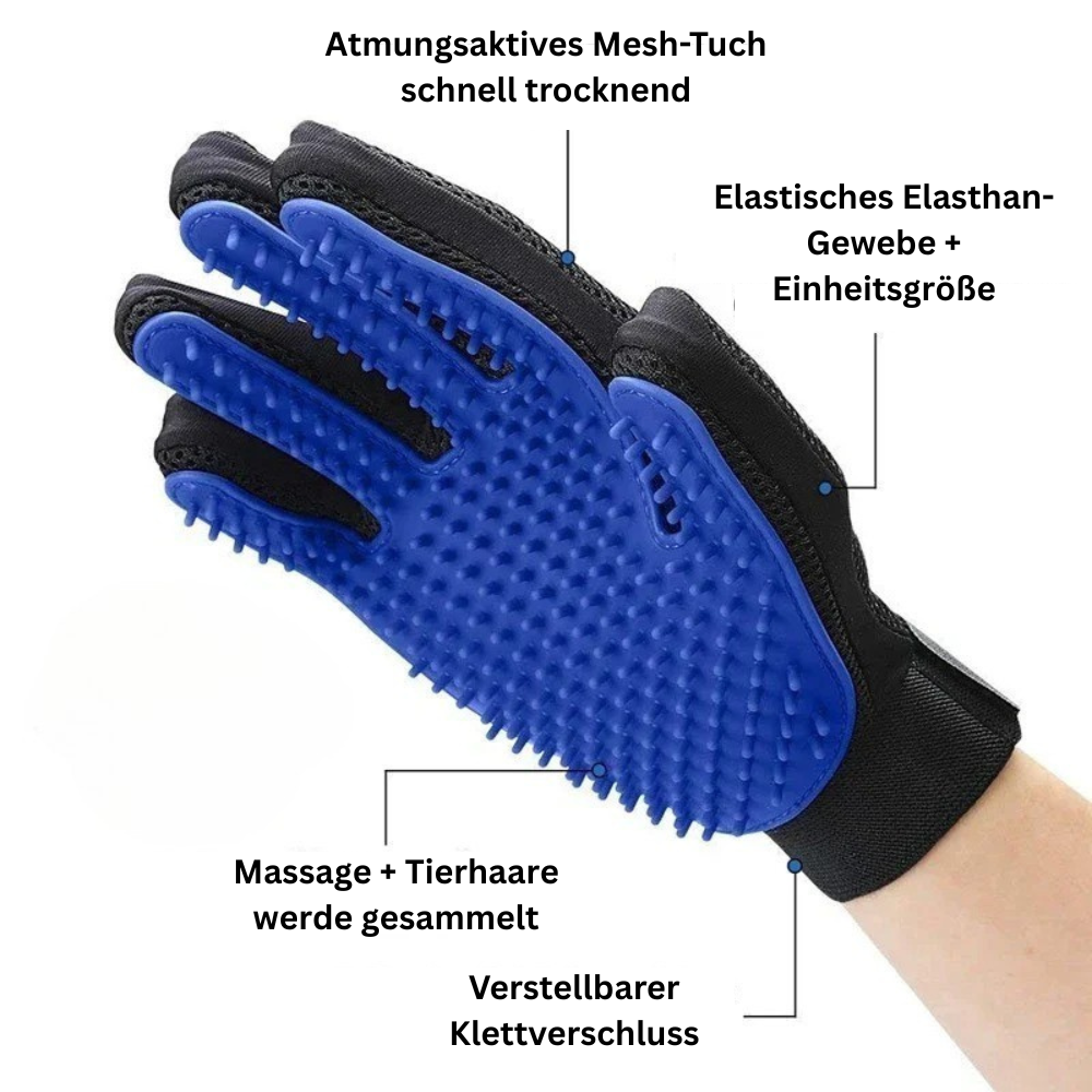 Silikon-Hundebürsten-Handschuh – sanfte Pflege für glückliche Hunde
