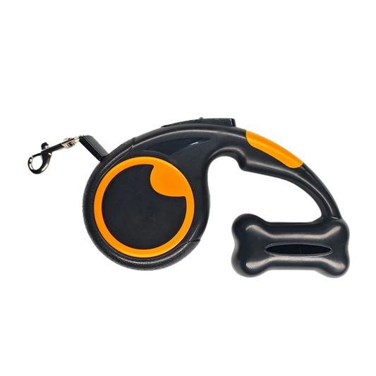 SAFETY-CONTROL LEINE - Sofortiger Stopp + Nie wieder Kotbeutel vergessen! (Security Pro 2025) - Dog Aware