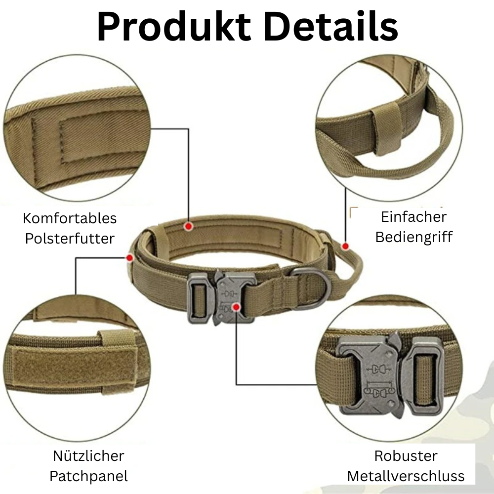 TACTICAL HUNDELEINE-SET - Unzerstörbar wie Ihr Hund stark ist! (Military Grade 2025) - Dog Aware